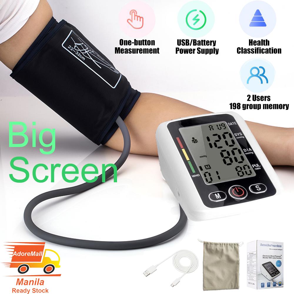 Electronic Digital Blood Pressure Monitor with Voice Function
